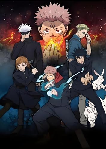 1000-teiliges Puzzle, japanische Animes, Itadori Yuji, Wandkunst, Poster für Spielzeug für Erwachsene, Dekompressionsspiel, Xq396Zy, 50 x 70 cm von KUTDE
