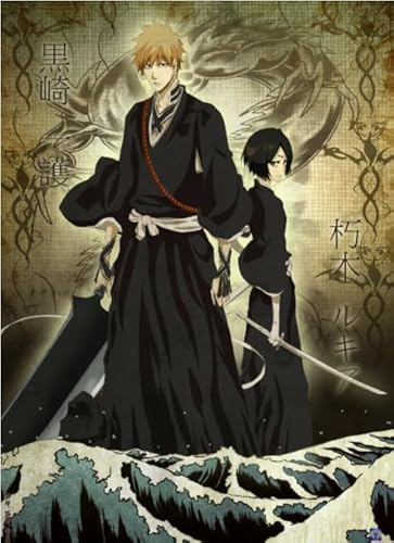 1000-teiliges Puzzle, japanischer Anime Kurosaki Bleachs, Wandkunst-Poster für Spielzeug für Erwachsene, Dekompressionsspiel, Qw327Zp, 26 x 38 cm 1000-teiliges Puzzle, japanischer Anime Kurosaki Bleachs, Wandkunst-Poster für Spielzeug für Erwachsene, Dekompressionsspiel, Qw327Zp, 26 x 38 cm von KUTDE