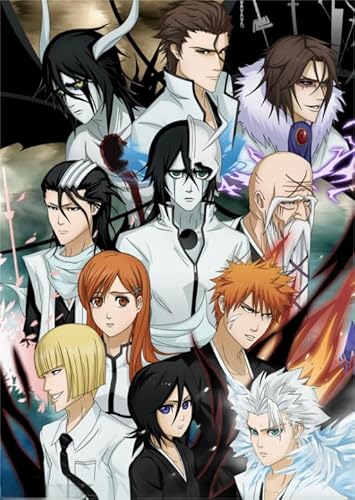 1000-teiliges Puzzle, japanischer Anime Kurosaki Bleachs, Wandkunst-Poster für Spielzeug für Erwachsene, Dekompressionsspiel, Qw328Zp, 50 x 70 cm 1000-teiliges Puzzle, japanischer Anime Kurosaki Bleachs, Wandkunst-Poster für Spielzeug für Erwachsene, Dekompressionsspiel, Qw328Zp, 50 x 70 cm von KUTDE