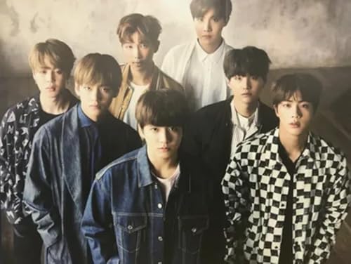 1000-teiliges Puzzle, koreanische Boyband Bang BTS, Wandkunst-Poster für Erwachsene, Spielzeug, Dekompressionsspiel, QZ282YK, 50 x 70 cm 1000-teiliges Puzzle, koreanische Boyband Bang BTS, Wandkunst-Poster für Erwachsene, Spielzeug, Dekompressionsspiel, QZ282YK, 50 x 70 cm von KUTDE