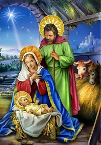 1000-teiliges Puzzle „Die Geburt Jesu“, Wandkunst-Poster für Spielzeug für Erwachsene, Dekompressionsspiel, Qz495Yk, 50 x 70 cm 1000-teiliges Puzzle „Die Geburt Jesu“, Wandkunst-Poster für Spielzeug für Erwachsene, Dekompressionsspiel, Qz495Yk, 50 x 70 cm von KUTDE