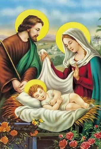 1000-teiliges Puzzle „Die Geburt Jesu“, Wandkunst-Poster für Spielzeug für Erwachsene, Dekompressionsspiel, Qz496Yk, 50 x 70 cm 1000-teiliges Puzzle „Die Geburt Jesu“, Wandkunst-Poster für Spielzeug für Erwachsene, Dekompressionsspiel, Qz496Yk, 50 x 70 cm von KUTDE