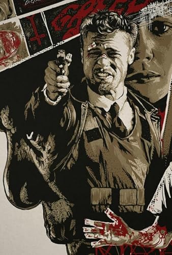 1000-teiliges Puzzle „Se7Ens“-Filmplakat, lustiges Puzzlespielzeug für Erwachsene, Stressabbauspiele für die Familie, Qw810Zp, 26 x 38 cm 1000-teiliges Puzzle „Se7Ens“-Filmplakat, lustiges Puzzlespielzeug für Erwachsene, Stressabbauspiele für die Familie, Qw810Zp, 26 x 38 cm von KUTDE