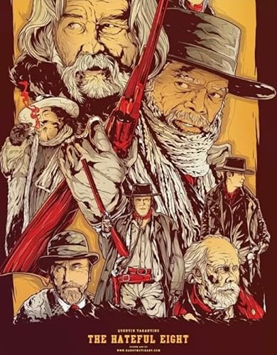 1000-teiliges Puzzle Actionfilm The Hateful Eight Poster Dekompressionsspiel für Erwachsene Spielzeug Qz158Yk 26x38CM 1000-teiliges Puzzle Actionfilm The Hateful Eight Poster Dekompressionsspiel für Erwachsene Spielzeug Qz158Yk 26x38CM von KUTDE