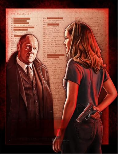 1000-teiliges Puzzle mit Blacklist-Actionfilm-Poster, lustiges Spiel, Spielzeug, Lernspiel für Erwachsene, Xq58Zy, 26 x 38 cm 1000-teiliges Puzzle mit Blacklist-Actionfilm-Poster, lustiges Spiel, Spielzeug, Lernspiel für Erwachsene, Xq58Zy, 26 x 38 cm von KUTDE