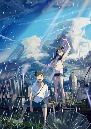 1000-teiliges Puzzle mit japanischem Anime-Poster „Weatherings You“ für die Familie, Stressabbau, Lernspielzeug, Gt566Zw, 26 x 38 cm 1000-teiliges Puzzle mit japanischem Anime-Poster „Weatherings You“ für die Familie, Stressabbau, Lernspielzeug, Gt566Zw, 26 x 38 cm von KUTDE