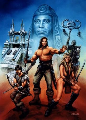 1000-teiliges Retro-Film-Conans-Poster-Puzzle, lustiges Spiel, Spielzeug, Lernspiel für Erwachsene, Gt35Zw, 50 x 70 cm 1000-teiliges Retro-Film-Conans-Poster-Puzzle, lustiges Spiel, Spielzeug, Lernspiel für Erwachsene, Gt35Zw, 50 x 70 cm von KUTDE