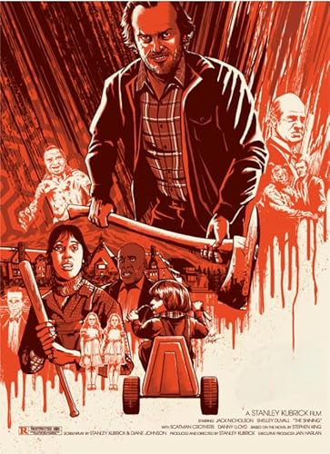 1000-teiliges Torrance-Klassiker-Horrorfilm-Poster für Erwachsene, Familien, Lernspielzeug, Gt50Zw, 50 x 70 cm von KUTDE