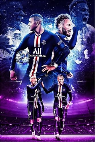 2000-Teile-Puzzle Fußballspieler 7 und 10 Poster für Erwachsene Familie Lernspielzeug Qw636Zp 70x100CM 2000-Teile-Puzzle Fußballspieler 7 und 10 Poster für Erwachsene Familie Lernspielzeug Qw636Zp 70x100CM von KUTDE