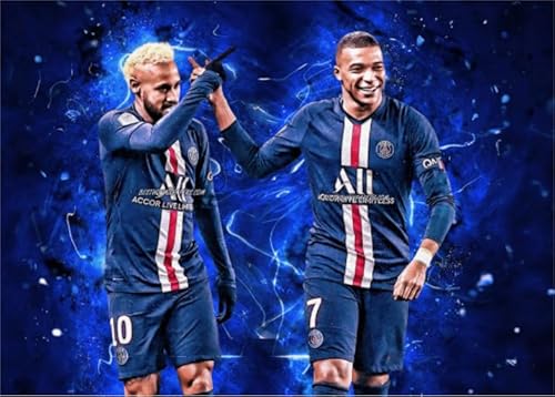 2000-Teile-Puzzle Fußballspieler 7 und 10 Poster für Erwachsene Familie Lernspielzeug Qw637Zp 70x100CM 2000-Teile-Puzzle Fußballspieler 7 und 10 Poster für Erwachsene Familie Lernspielzeug Qw637Zp 70x100CM von KUTDE