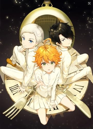 2000-Teile-Puzzle Japanisches Anime-Neverlands-Poster für Erwachsene, Familien-Lernspielzeug Qw699Zp 70x100CM von KUTDE