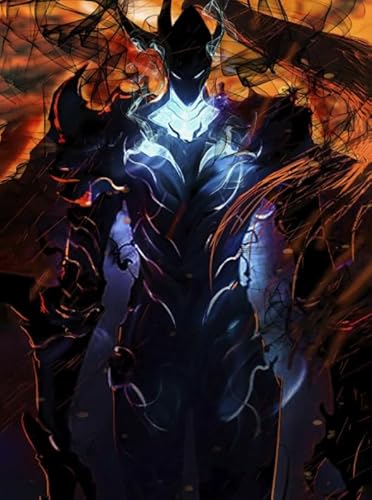 2000 Teile japanischer Animes Leveling Poster Puzzle für pädagogisches Spielzeug für Erwachsene und Familien Xq456Zy 70x100CM von KUTDE