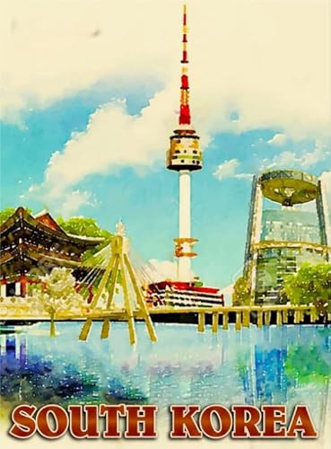 2000 stück Korea Retro Reise Kunst Poster Jigsaw Puzzle für Erwachsene Familie der Pädagogisches Spielzeug Qz631Yk 70x100CM von KUTDE