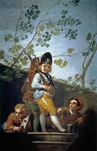 2000-teiliges Ölgemälde von Goyas Lucientes, Reproduktion von Kunstwerken, Poster für Erwachsene und Familien, Lernspielzeug, Vy213Nt, 70 x 100 cm von KUTDE