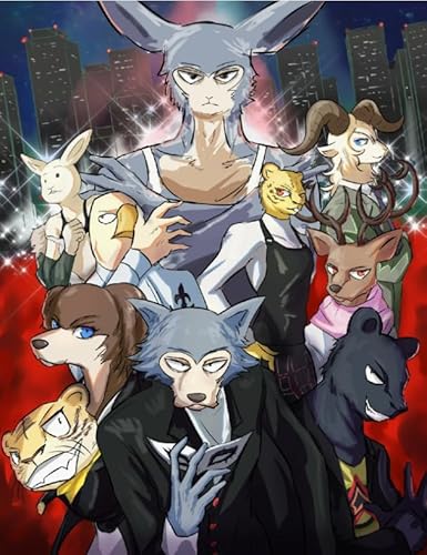 2000-teiliges Puzzle, Japanisches Anime-Beastars-Poster, für Stressabbau bei der Familie, Lernspielzeug, Vy236Nt, 70 x 100 cm von KUTDE