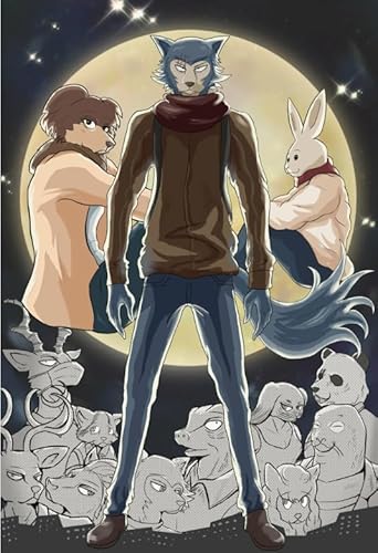 2000-teiliges Puzzle, Japanisches Anime-Beastars-Poster, für Stressabbau in der Familie, pädagogisches Spielzeug, Vy237Nt, 70 x 100 cm 2000-teiliges Puzzle, Japanisches Anime-Beastars-Poster, für Stressabbau in der Familie, pädagogisches Spielzeug, Vy237Nt, 70 x 100 cm von KUTDE