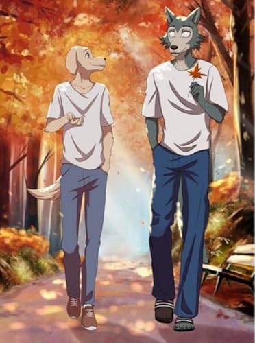 2000-teiliges Puzzle, Japanisches Anime-Beastars-Poster, für Stressabbau in der Familie, pädagogisches Spielzeug, Vy238Nt, 70 x 100 cm 2000-teiliges Puzzle, Japanisches Anime-Beastars-Poster, für Stressabbau in der Familie, pädagogisches Spielzeug, Vy238Nt, 70 x 100 cm von KUTDE