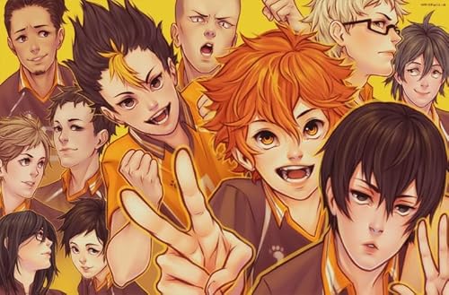 2000-teiliges Puzzle, Japanisches Anime-Spielzeug „Haikyuu!“, Poster zum Stressabbau für die Familie, Lernspielzeug, Qw577Zp, 70 x 100 cm 2000-teiliges Puzzle, Japanisches Anime-Spielzeug „Haikyuu!“, Poster zum Stressabbau für die Familie, Lernspielzeug, Qw577Zp, 70 x 100 cm von KUTDE