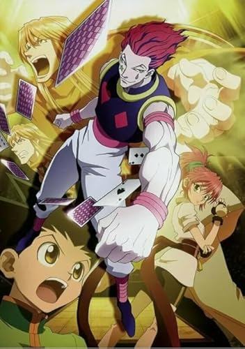 2000-teiliges Puzzle, Japanisches Anime-Wandbild mit Hisoka-Motiv, für Spielzeug für Erwachsene, Dekompressionsspiel, Xq490Zy, 70 x 100 cm 2000-teiliges Puzzle, Japanisches Anime-Wandbild mit Hisoka-Motiv, für Spielzeug für Erwachsene, Dekompressionsspiel, Xq490Zy, 70 x 100 cm von KUTDE
