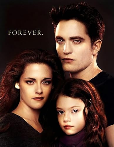 2000-teiliges Puzzle „Twilights – Bite to Dawn“ Stephenie Horror Love Movie Wandkunstposter für Erwachsene Spielzeug-Dekompressionsspiel Qz470Yk 70x100CM von KUTDE