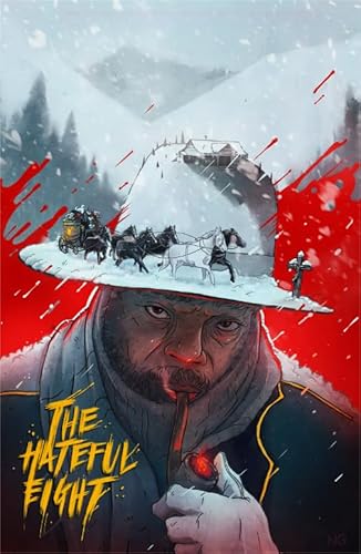 2000-teiliges Puzzle Actionfilm The Hateful Eight Poster Dekompressionsspiel für Spielzeug für Erwachsene 70x100CM 2000-teiliges Puzzle Actionfilm The Hateful Eight Poster Dekompressionsspiel für Spielzeug für Erwachsene 70x100CM von KUTDE