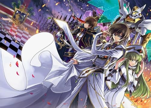 2000-teiliges Puzzle Animes Geass Lelouch Lamperouge Poster für Erwachsene Familien-Lernspielzeug Qw816Zp 70x100CM 2000-teiliges Puzzle Animes Geass Lelouch Lamperouge Poster für Erwachsene Familien-Lernspielzeug Qw816Zp 70x100CM von KUTDE