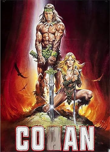2000-teiliges Retro-Filmposter „Conans“, lustiges Spiel, Spielzeug, Lernspiel für Erwachsene, Gt38Zw, 70 x 100 cm von KUTDE