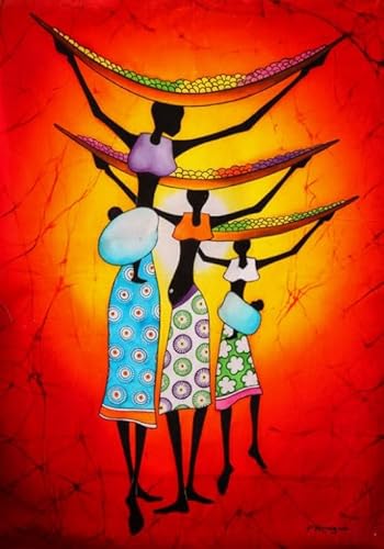 Abstrakte afrikanische Frauenkunst-Poster, 1000-teiliges Puzzle, Lernspielzeug für Erwachsene, Puzzles, 50 x 70 cm Abstrakte afrikanische Frauenkunst-Poster, 1000-teiliges Puzzle, Lernspielzeug für Erwachsene, Puzzles, 50 x 70 cm von KUTDE