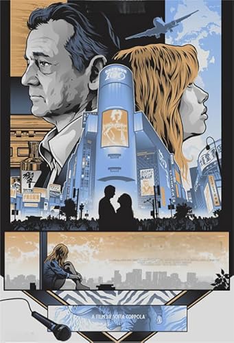 Gt617Zw 1000-teiliges Lost Translations-Komödienfilmposter für Erwachsene, Familie, Lernspielzeug, 50 x 70 cm von KUTDE