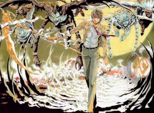 Japanisches Anime Damon.S Puzzle 2000 Teile Poster für Erwachsene Kinder Spiele Lernspielzeug Geschenk Kx117Zy 70x100CM von KUTDE