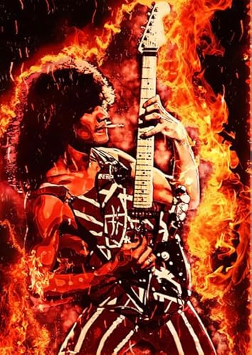 Jigsaw Puzzle 1000 Teilen V.Halen Band Poster for Adult Familys Puzzle Toy Decompression Game Gt122Zw 50x70CM von KUTDE