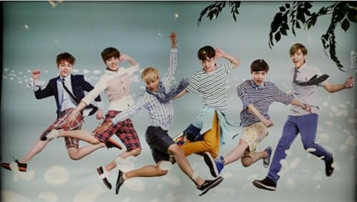 Koreanische Boyband Bang B Ts Wandkunst Poster 1000-teiliges Puzzle Spielzeug für Erwachsene Dekompressionsspiel Qw255Zp 38x52CM Koreanische Boyband Bang B Ts Wandkunst Poster 1000-teiliges Puzzle Spielzeug für Erwachsene Dekompressionsspiel Qw255Zp 38x52CM von KUTDE