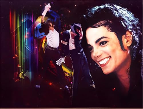 Poster 2000 Teile Sänger Tänzer Michaels Wandkunst Puzzle für Erwachsene Spielzeug Dekompressionsspiel Vy316Nt 70x100CM von KUTDE