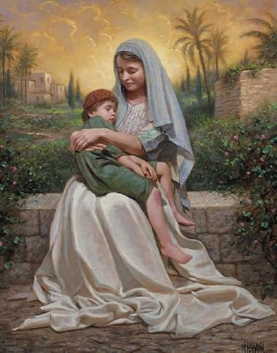 Puzzle 1000 Teile, Bild der Madonna zusammensetzen, für Erwachsene, Familienspiele, Lernspielzeug, Vy278Nt, 38 x 52 cm von KUTDE