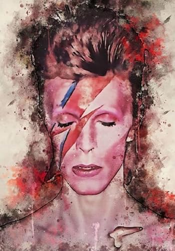 Puzzle 1000 Teile, Britischer Sänger und Schauspieler DBowie Poster für Erwachsene, Lernspielzeug, Puzzles Gt455Zw, 50 x 70 cm von KUTDE