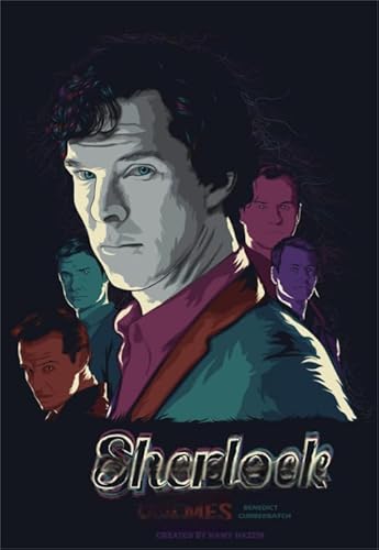 Puzzle 1000 Teile, Klassisches Filmposter „Sherlocks“, Buntes Geschicklichkeitsspiel für die ganze Familie, Erwachsene, Xq21Zp, 50 x 70 cm Puzzle 1000 Teile, Klassisches Filmposter „Sherlocks“, Buntes Geschicklichkeitsspiel für die ganze Familie, Erwachsene, Xq21Zp, 50 x 70 cm von KUTDE