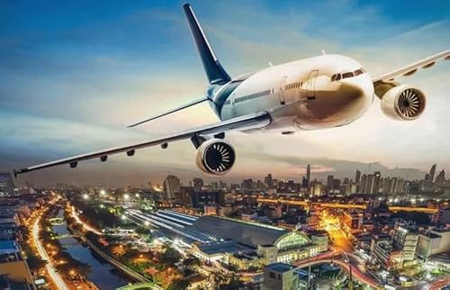 Puzzle 1000 Teile, Zusammenbau von Bildflugzeugen für Erwachsene, Familienspiele, Lernspielzeug, Xq635Zy, 50 x 70 cm von KUTDE