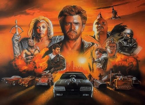 Puzzle 1000 Teile, klassischer Film Mad.M Poster, Puzzle für Erwachsene, Familien-Dekompressionsspiele, Qw591Zp, 50 x 70 cm von KUTDE