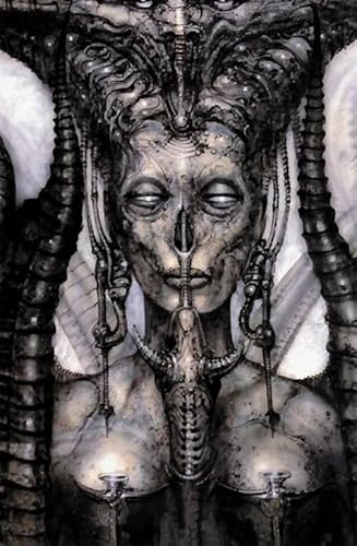 Puzzle 1000 Teile Abstrakte Kunst HRGiger Poster Reproduktion Spielzeug für Erwachsene Dekompressionsspiel Xq423Zp 50x70CM von KUTDE