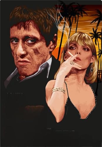 Puzzle 1000 Teile Actionfilm Scarfaces Poster für Erwachsene und Familien, Dekompressionsspielzeug, Xq55Zy, 50 x 70 cm Puzzle 1000 Teile Actionfilm Scarfaces Poster für Erwachsene und Familien, Dekompressionsspielzeug, Xq55Zy, 50 x 70 cm von KUTDE