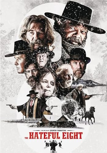 Puzzle 1000 Teile Actionfilm The Hateful Eight Posters Dekompressionsspiel für Spielzeug für Erwachsene Qz154Yk 50x70CM von KUTDE