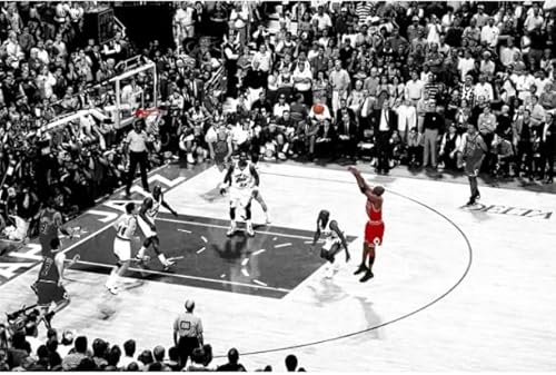 Puzzle 1000 Teile Basketballspieler 23 Poster Dekompressionsspiel für Erwachsene Spielzeug Vy151Nt 38x52CM von KUTDE