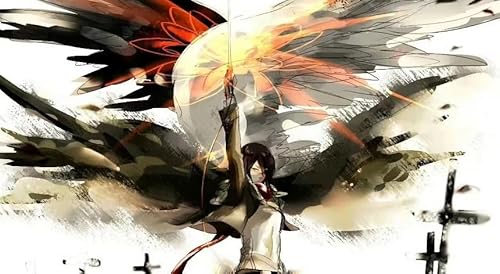 Puzzle 1000 Teile Battle Anime Eren.Jaeger Poster Home Stress Relief Spiel Vw24Qp 26x38CM von KUTDE
