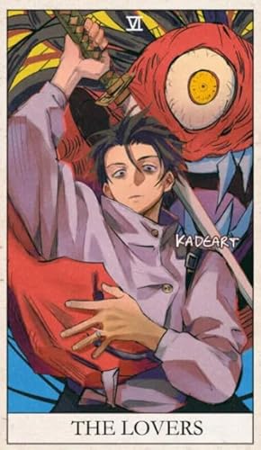 Puzzle 1000 Teile Battle Anime Tarot Itadori Yuji Poster Home Stress Relief Spiel Vw36Qp 50x70CM von KUTDE