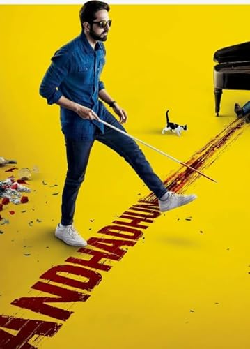 Puzzle 1000 Teile Film The Blind Melody Poster Bunt für Geschicklichkeitsspiel für die ganze Familie Erwachsene Vg101Gz 50x70CM von KUTDE