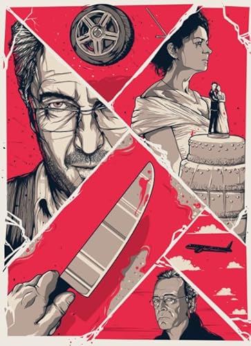 Puzzle 1000 Teile Filmplakat-Puzzle für Erwachsene, Lernspiel, Familien-Dekompressionsspielzeug, Xq204Zy, 38 x 52 cm von KUTDE