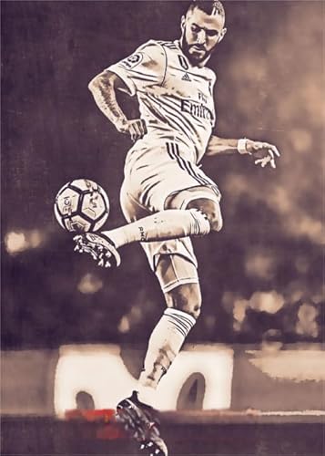 Puzzle 1000 Teile Fußballspieler K.Benzemas Poster Dekompressionsspiel für Spielzeug für Erwachsene Qw45Zp 50x70CM Puzzle 1000 Teile Fußballspieler K.Benzemas Poster Dekompressionsspiel für Spielzeug für Erwachsene Qw45Zp 50x70CM von KUTDE