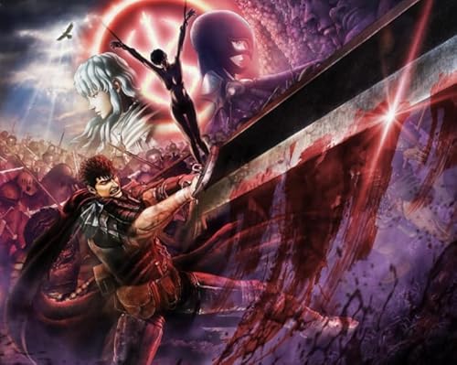 Puzzle 1000 Teile Japanische Anime-Berserks-Poster Puzzles Lernspielzeug für Erwachsene Qw247Zp 26x38CM Puzzle 1000 Teile Japanische Anime-Berserks-Poster Puzzles Lernspielzeug für Erwachsene Qw247Zp 26x38CM von KUTDE