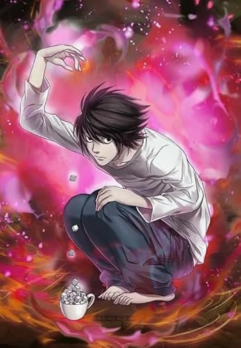 Puzzle 1000 Teile Japanische Anime-Deathe-Poster für Erwachsene und Familien, Dekompressionsspielzeug, Qw298Zp, 50 x 70 cm von KUTDE
