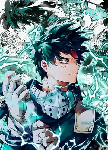 Puzzle 1000 Teile Japanische Anime My Academy Poster Für Erwachsene Familienspiele Lernspielzeug Xq456Zp 50x70CM von KUTDE